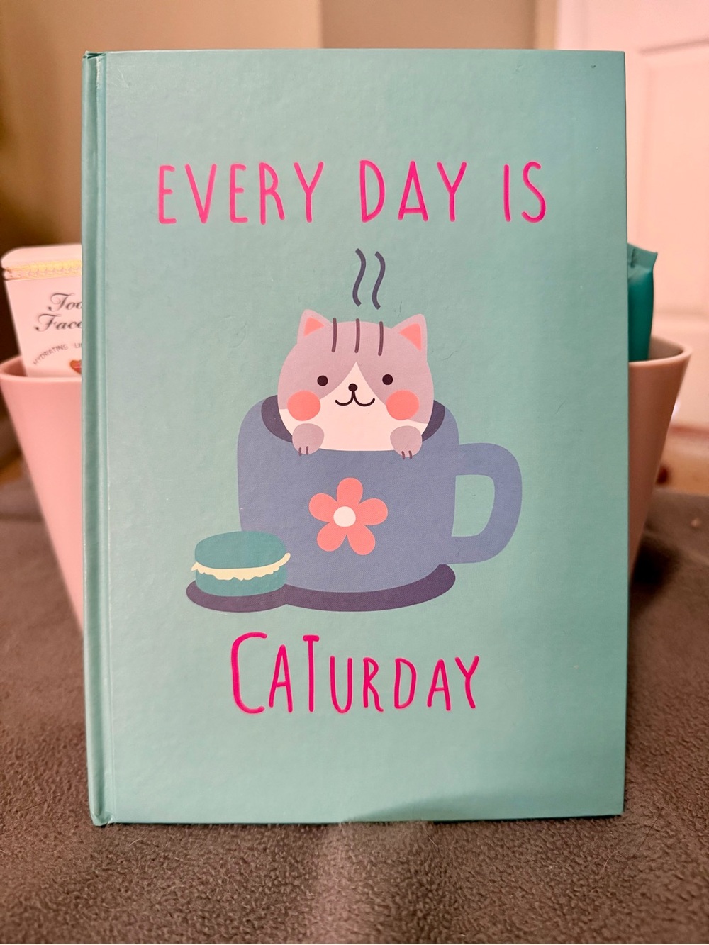 Every Day Is Caturday Cute Cat Notebook